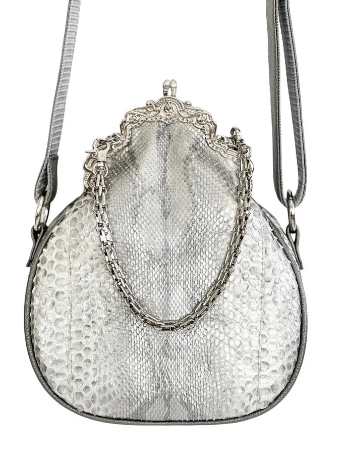 Сумка "Рета-13" из кожи натурального питона. Ателье Ирины Берзиной.