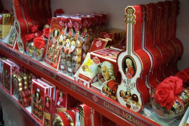 Конфеты Моцарт Австрия