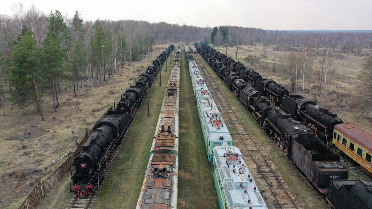 Последнее пристанище паровозов в России | Жизнь в движении | Дзен