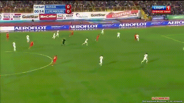 Быстрый гол от Сашки
