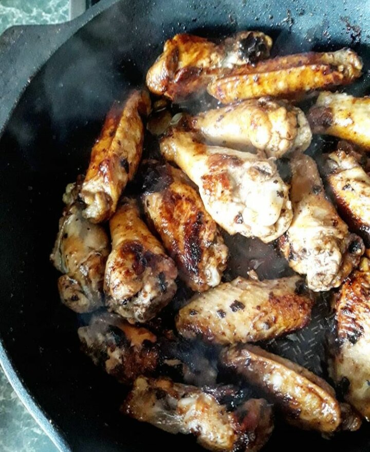 Куриные крылышки