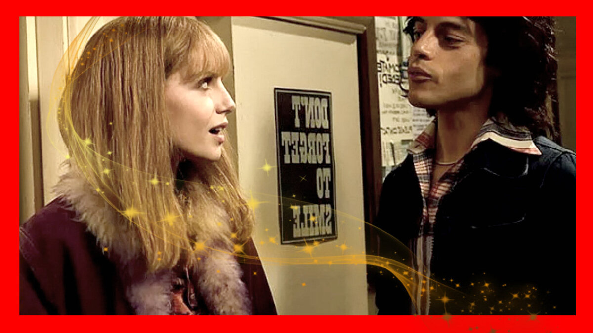 Рами Малек и Люси Бойнтон Богемская рапсодия