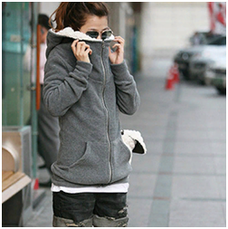 Hoodies come in materials of different thicknesses (for different temperatures).