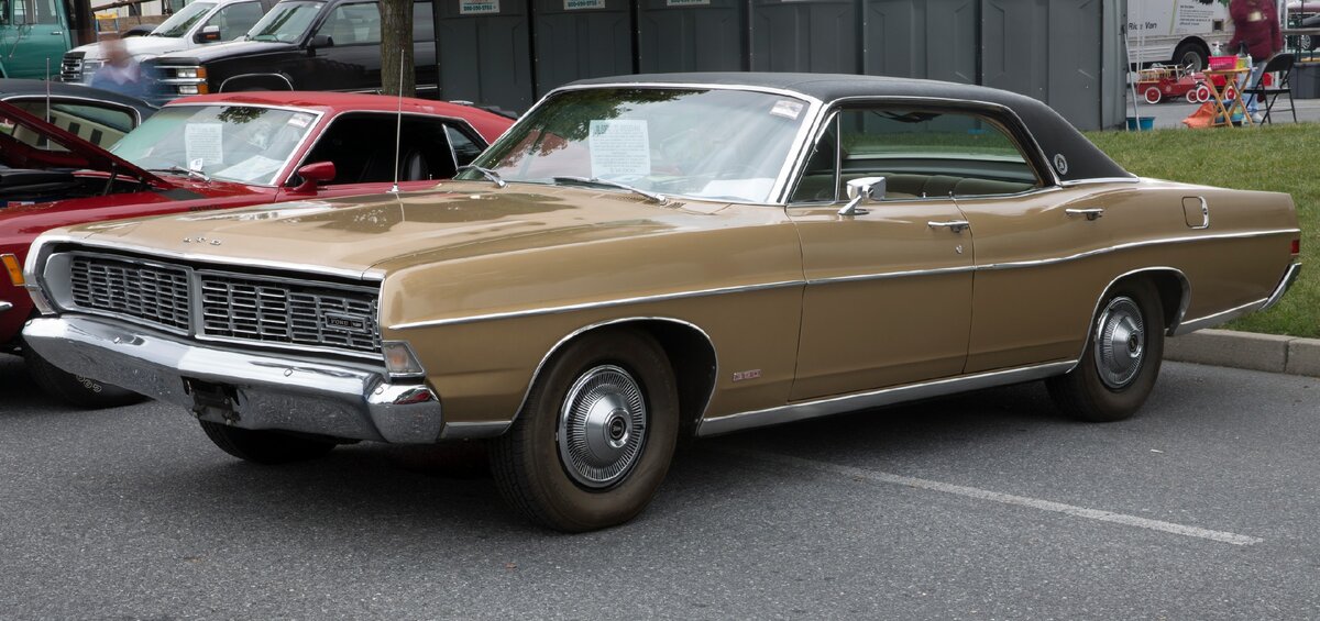 Ford LTD Brougham Hardtop Sedan 1970 года.