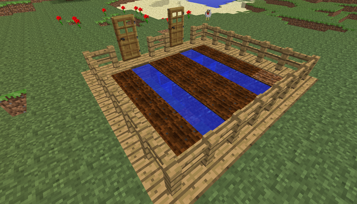 Грядки в Майнкрафт