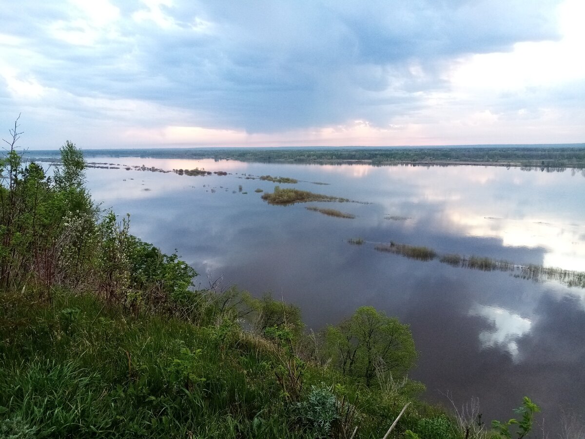 Вот такой пейзаж был передо мной.