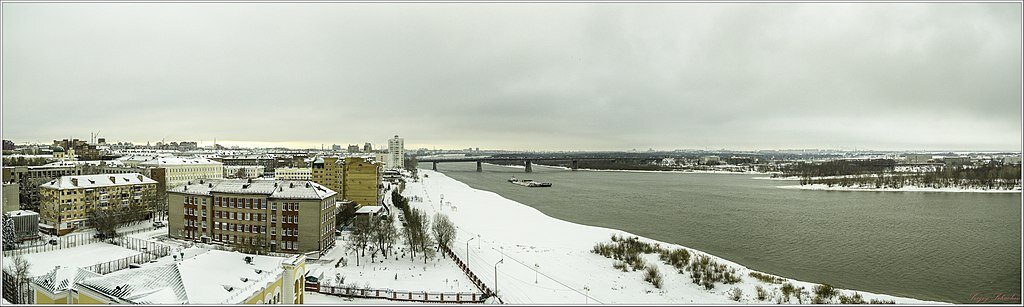 Вид на Омск и Иртыш. Взято из Википедии