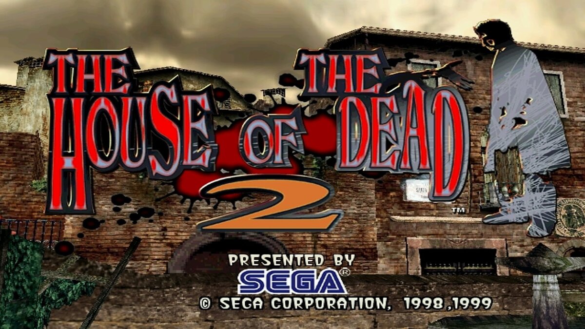 титульный экран The house Of  the dead 2