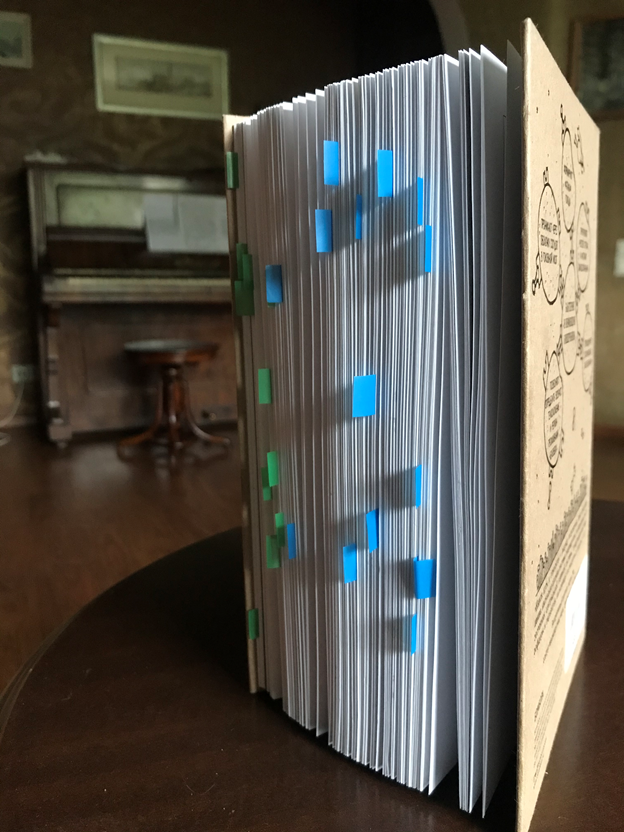 Посмотрите сколько интересного отметила для себя одна из моих старших дочерей после прочтения книжки. Все отметки стали предметом обсуждения прочитанного.