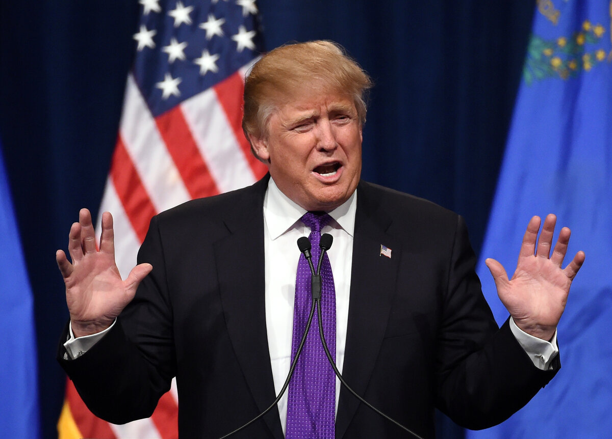 ПРЕЗИДЕНТ  США  ДОНАЛЬД  ТРАМП. МНОГОЕ  В  США  ЗАВИСИТ ОТ  НЕГО.