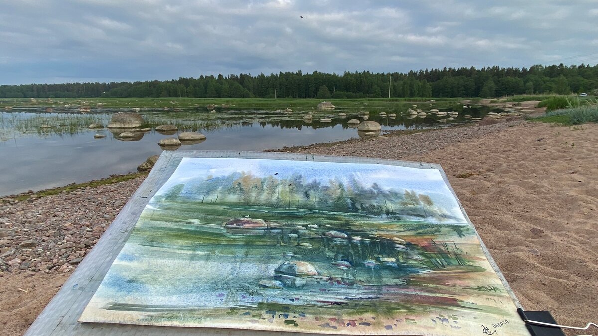 Шепелёвский маяк.