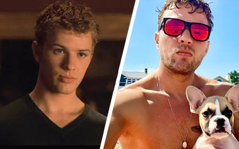 Райан Филипп в молодости и сейчас