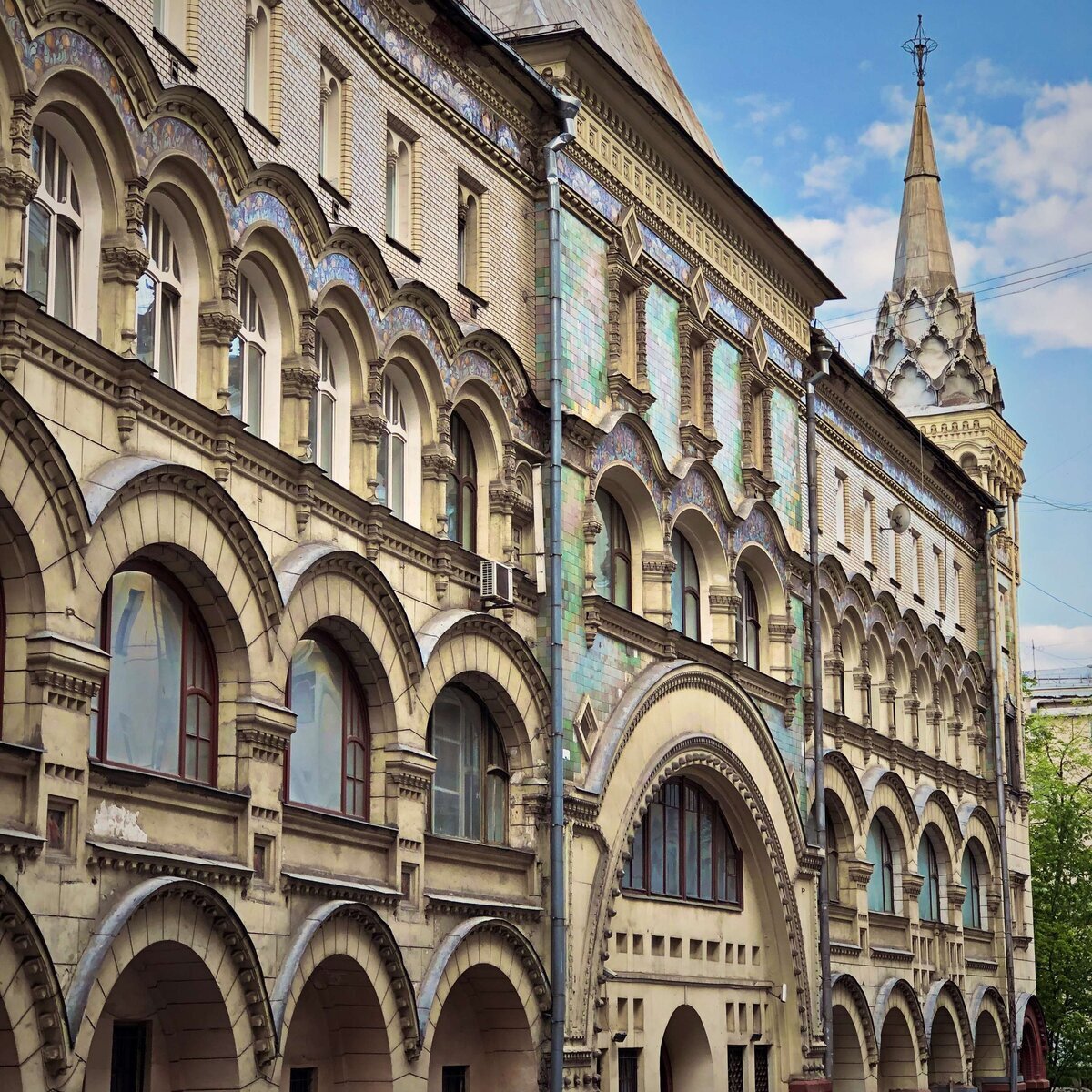 Старые здания москвы