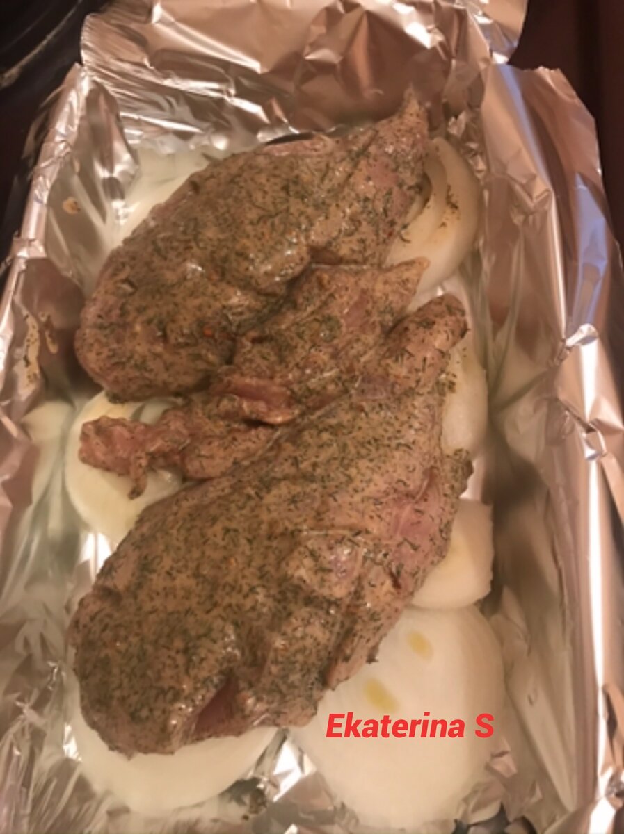 Перед отправкой в духовку