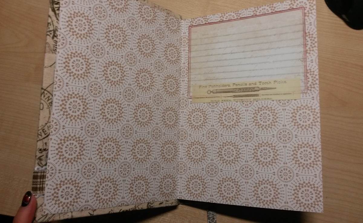 Форзац спереди