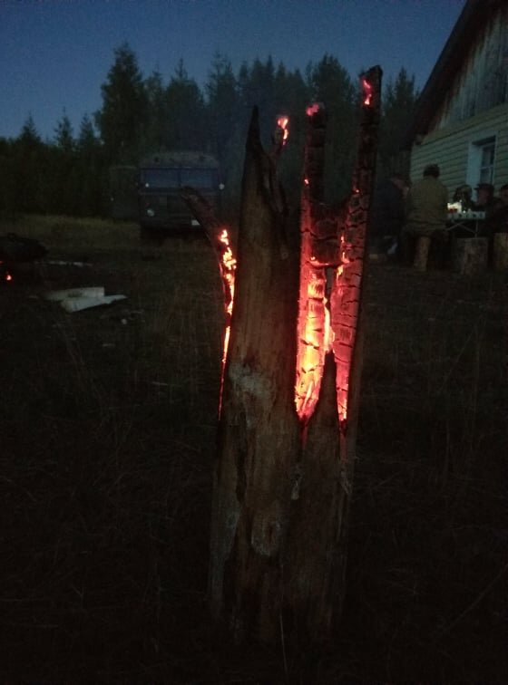 Ужин в паули манси  при финской свече