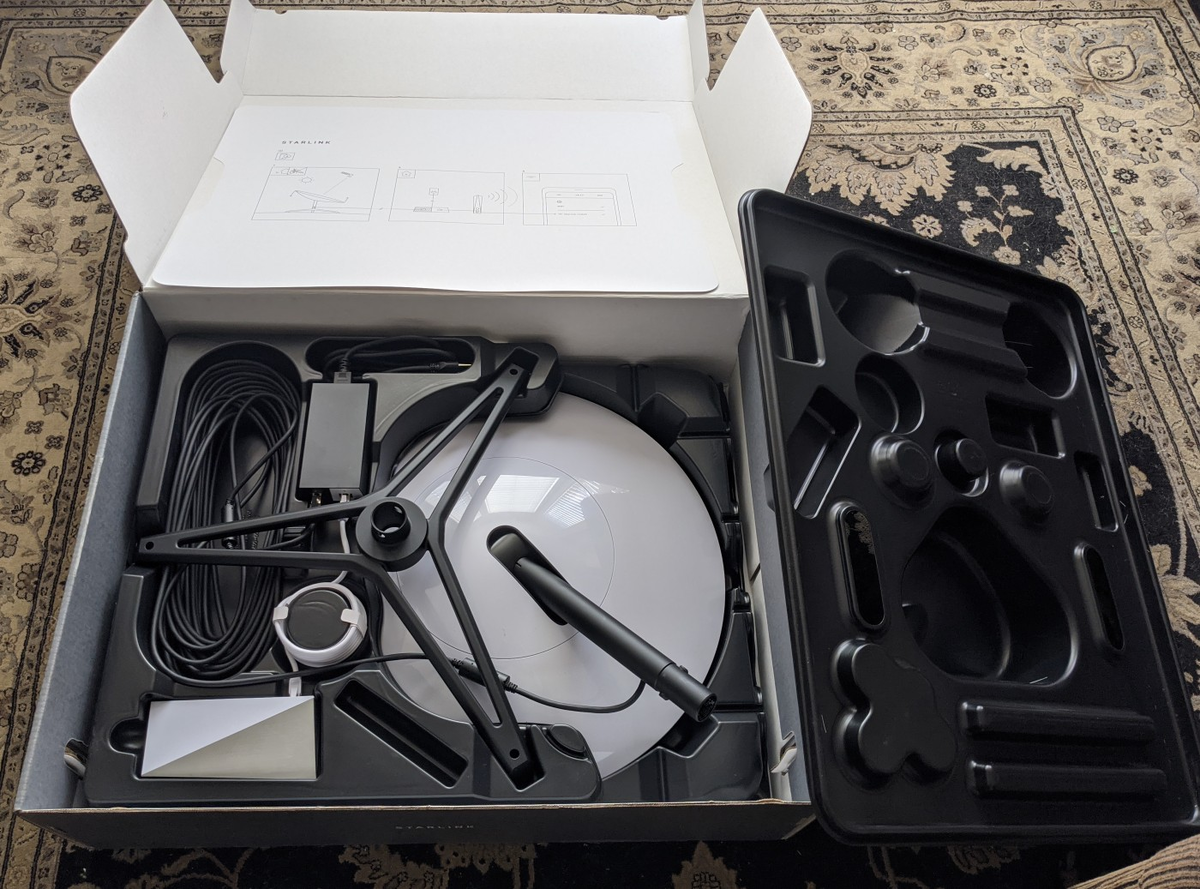 Комплект спутникового оборудования Starlink