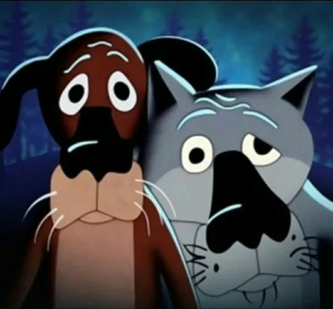 Советский мультфильм 1982 года про неожиданную дружбу волка и собаки, который всем хорошо известен по легендарной фразе которую мы запомнили "Ты заходи если что..