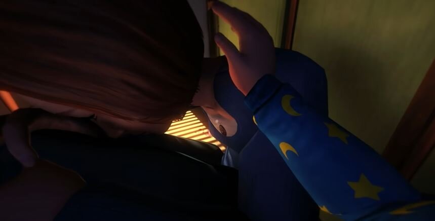 Кадр из финального эпизода игры Among the sleep (2015)