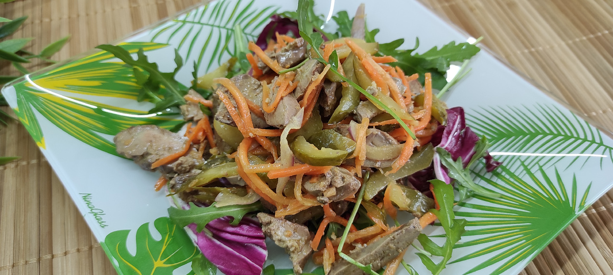 Очень вкусный салат!