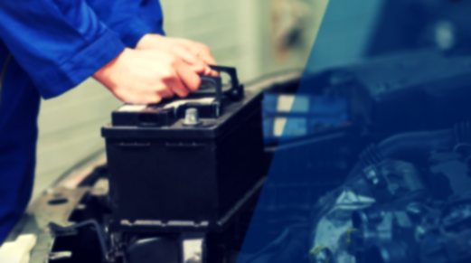 аккумулятор автомобиля. 