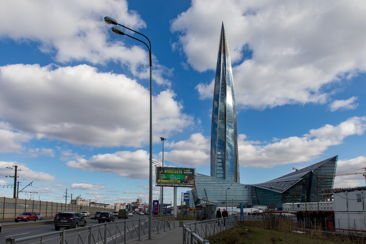 © Ninara / flickr.com ("Лахта Центр" – небоскреб №1 в России и Европе, 462 м)
