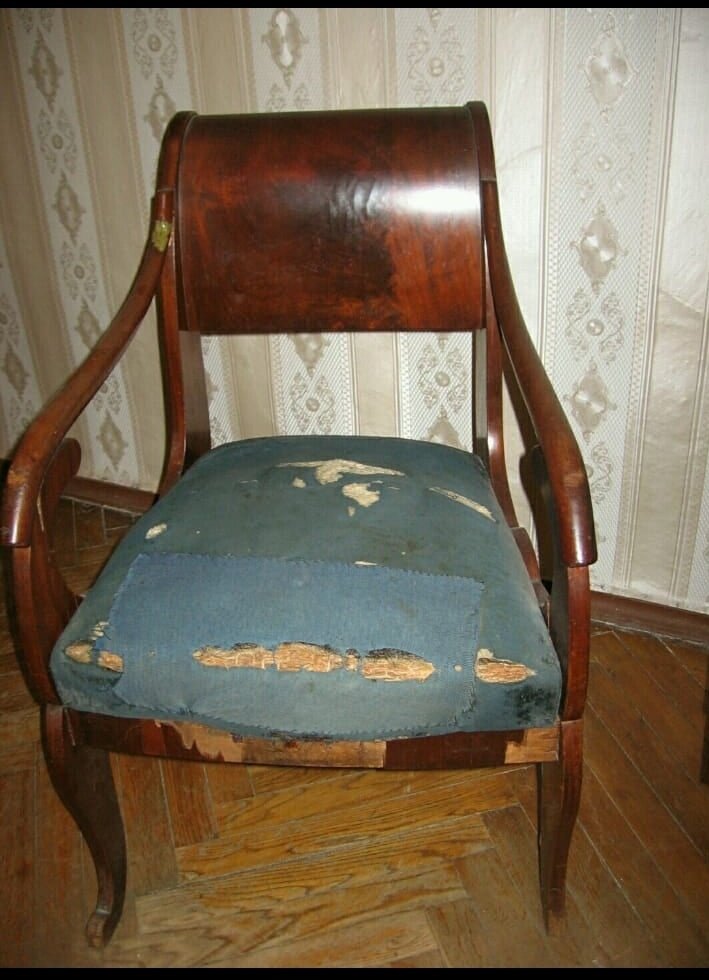 Кресло  до ремонта 