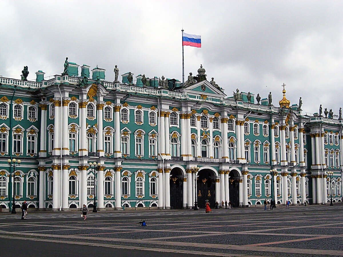 строительство эрмитажа в санкт петербурге