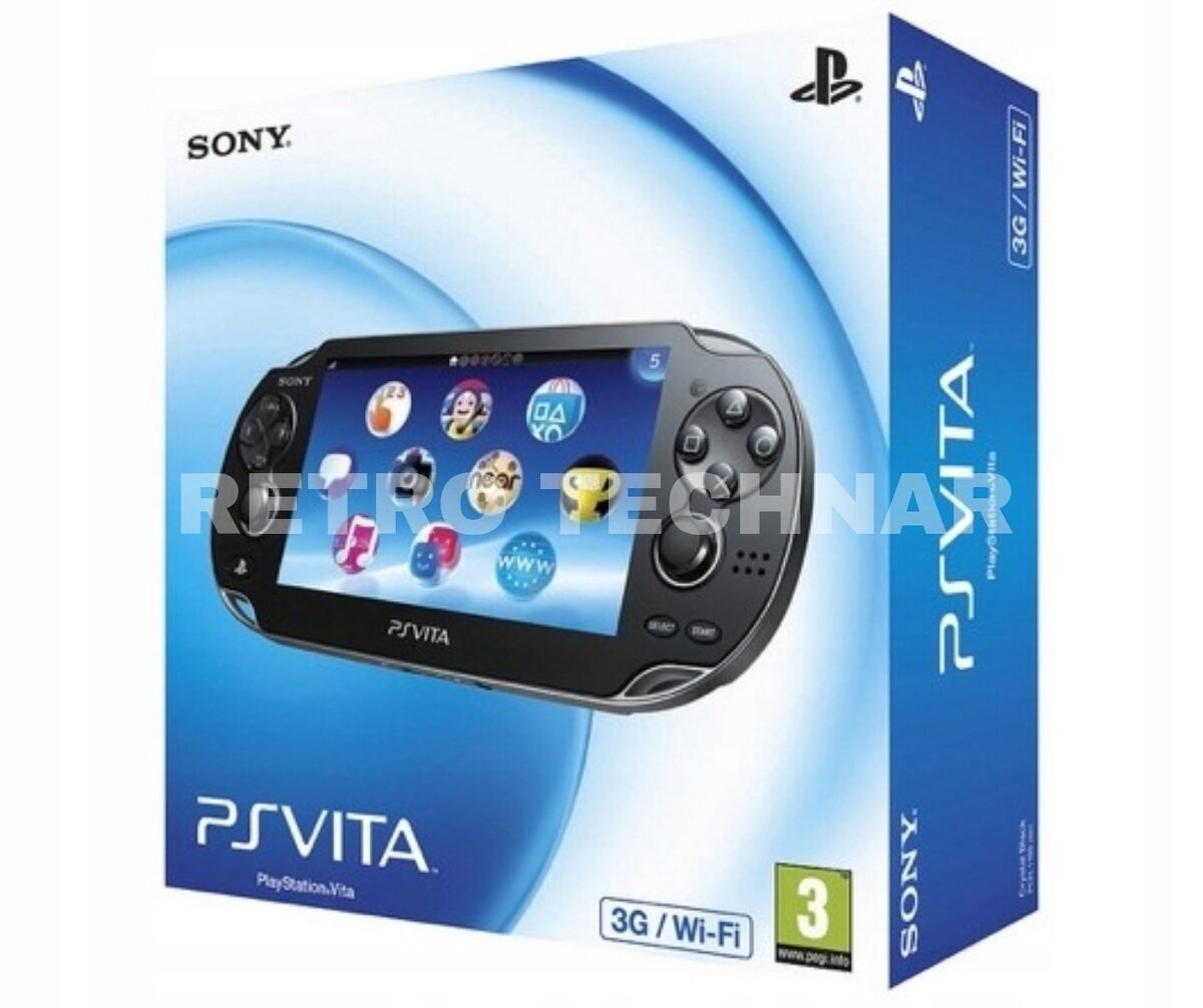 Коробка от Play Station Vita