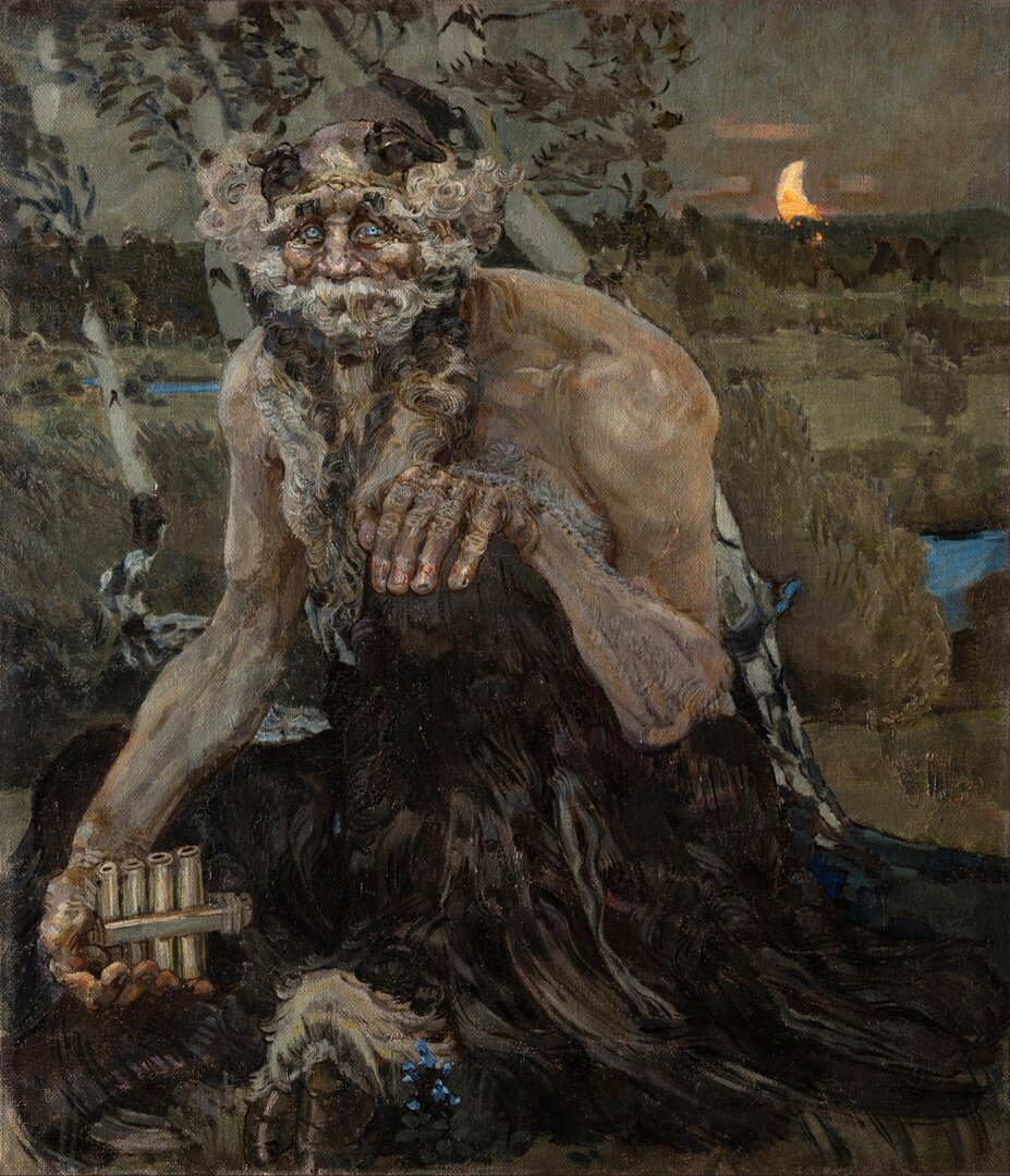 Врубель Михаил Александрович . «Пан», 1899