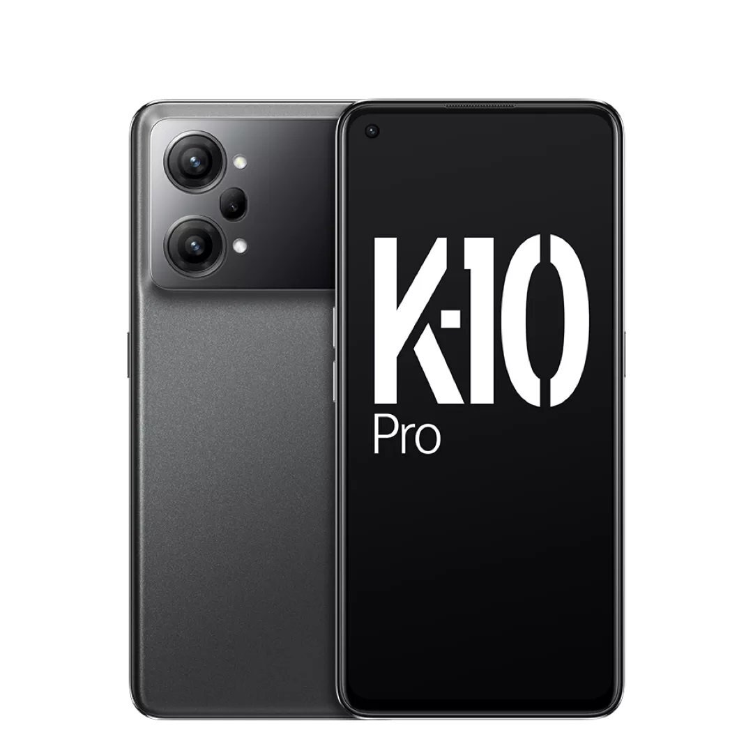 черный цвет смартфона OPPO K10 Pro
