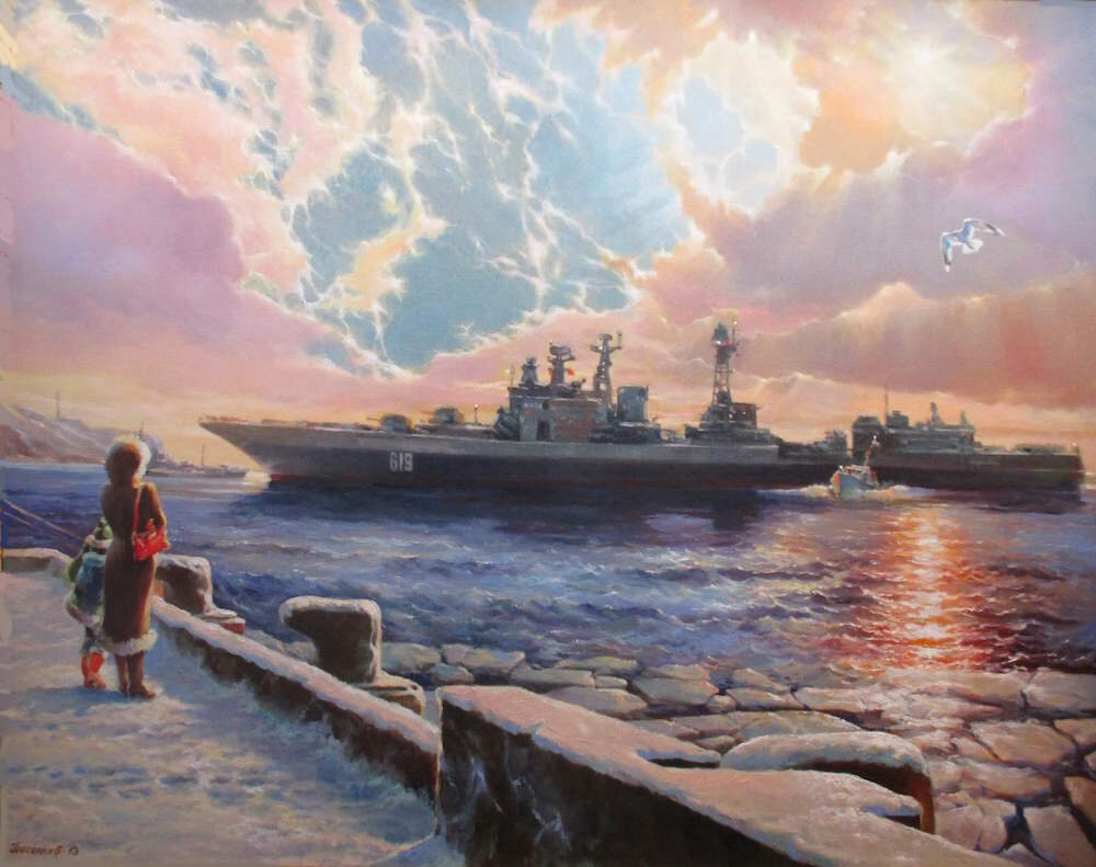 "Ожидание"   Бессонов Сергей. https://www.artbessonov.ru/