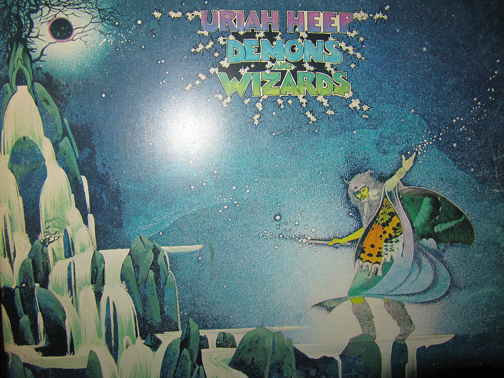 Demons and wizards uriah heep. Uriah Heep Demons and Wizards 1972. Uriah Heep 1972. Обложка альбома Uriah Heep 1972 Demons and Wizards.