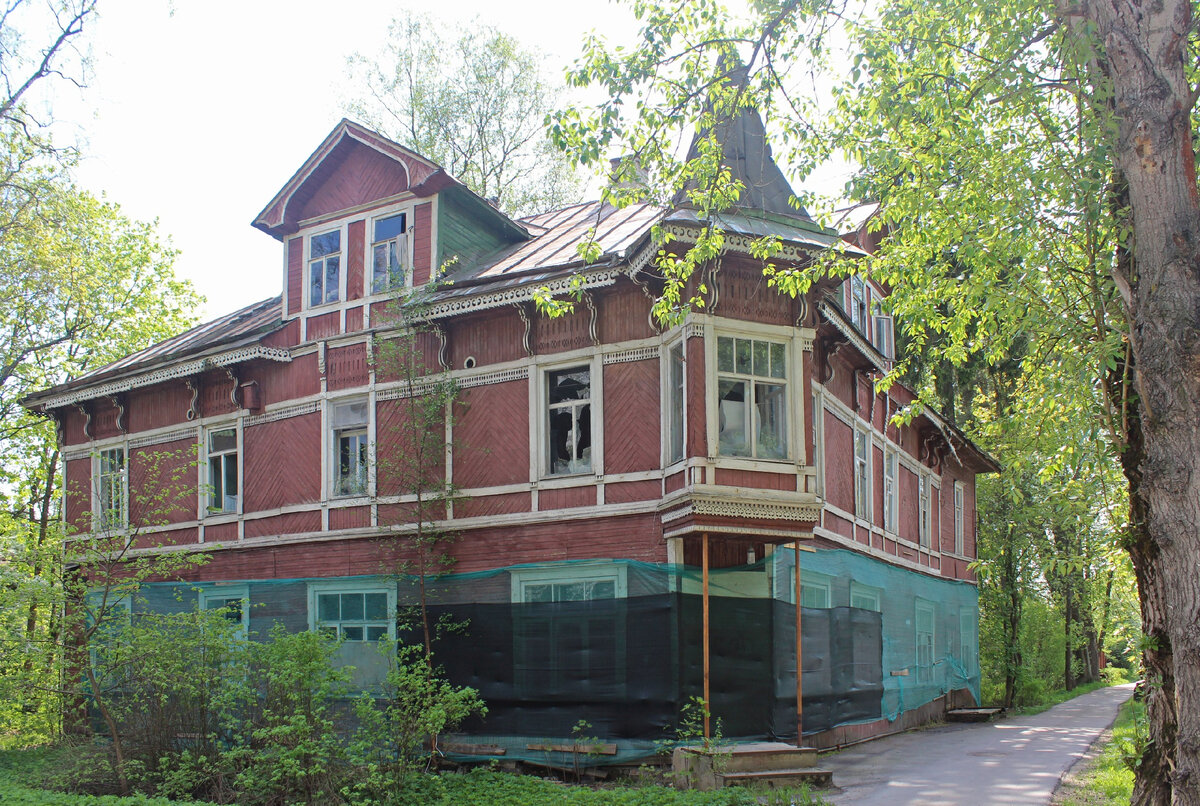 Дом купца П.И. Масалева. 1910 год. Неорусский стиль (фото 2018 года)