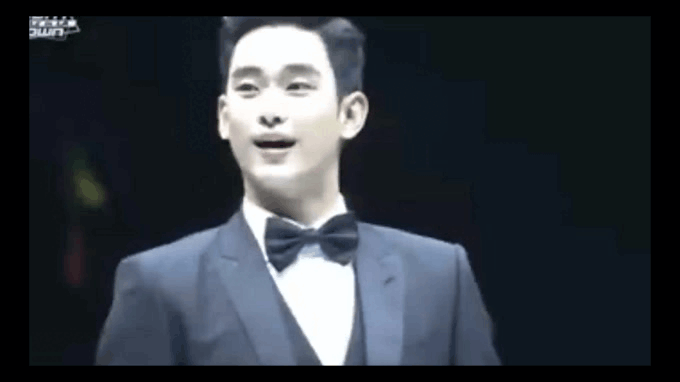 Гиф. Ким Су Хён - Люблю, когда я в рейтингах! И рейтинги меня обожают!