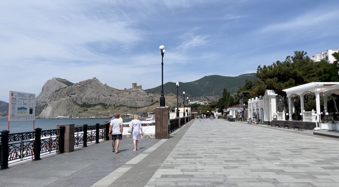 Судак набережная 