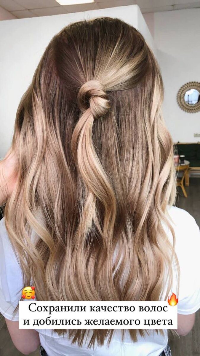 Результат ПОСЛЕ выхода из черного цвета. Работа стилиста Kosa Colour Studio.