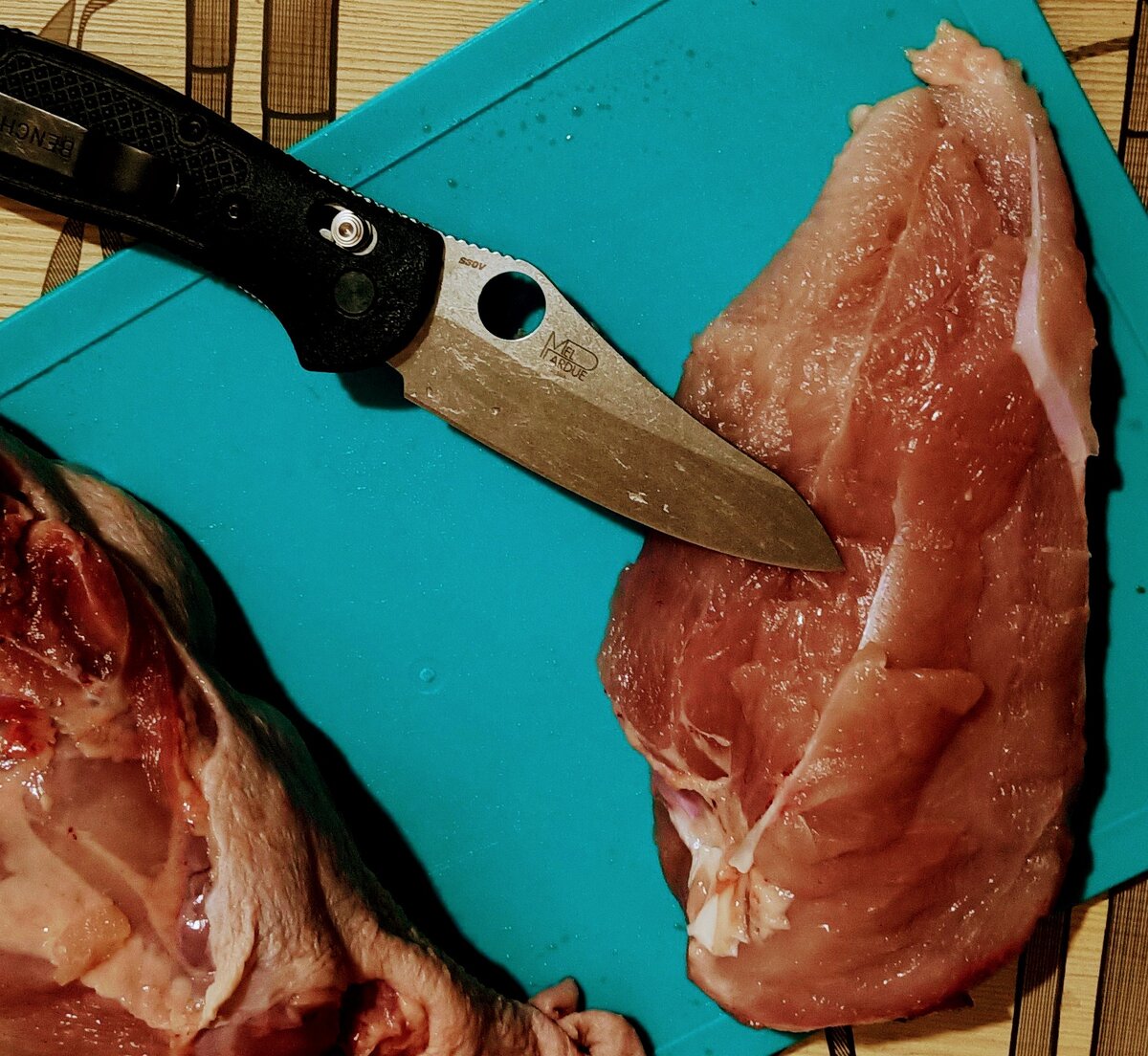 Benchmade Griptilian 550 в деле 