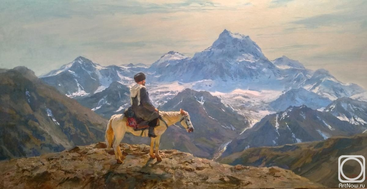 Родные горы. Свиридов Сергей. Современный автор. (ресурс: https://artnow.ru/ru/gallery)