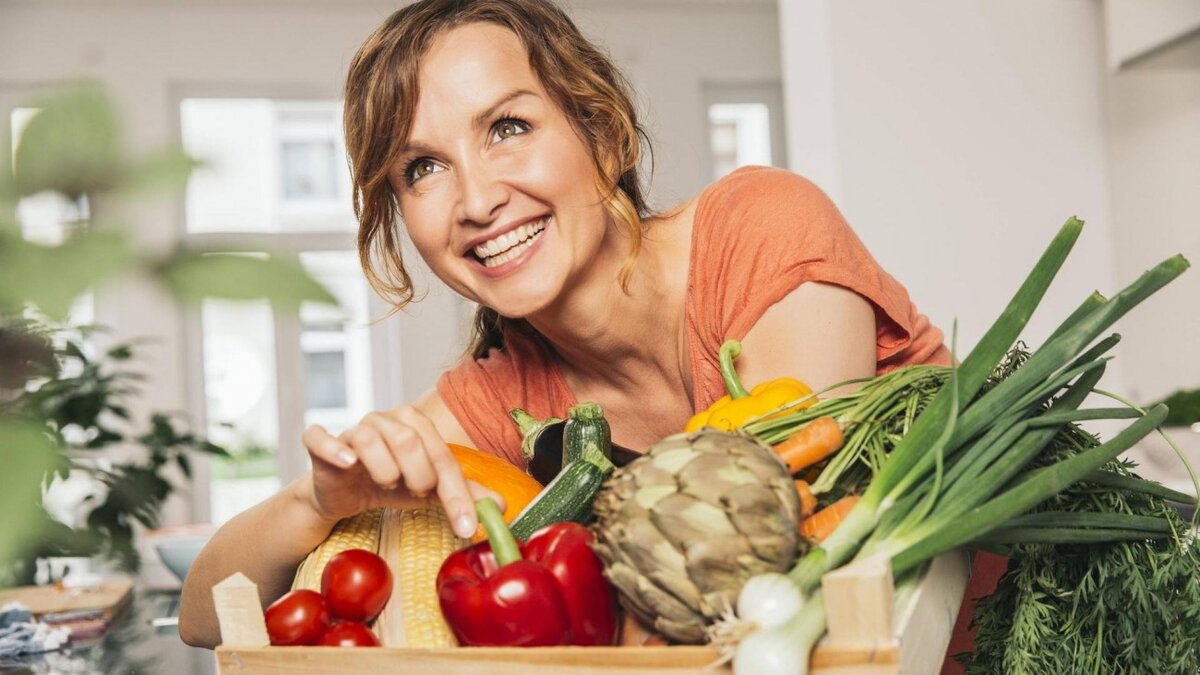 Фото. Правильное питание для женщин после 40 лет 