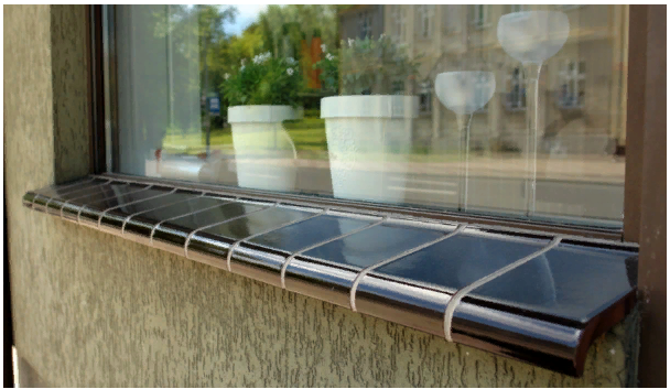 Клинкерный подоконник