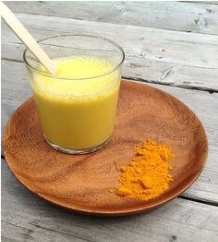 Молоко с куркумой или ,,золотое молоко "