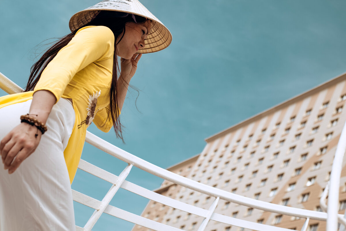 вид на здание отеля Ханой-Москва