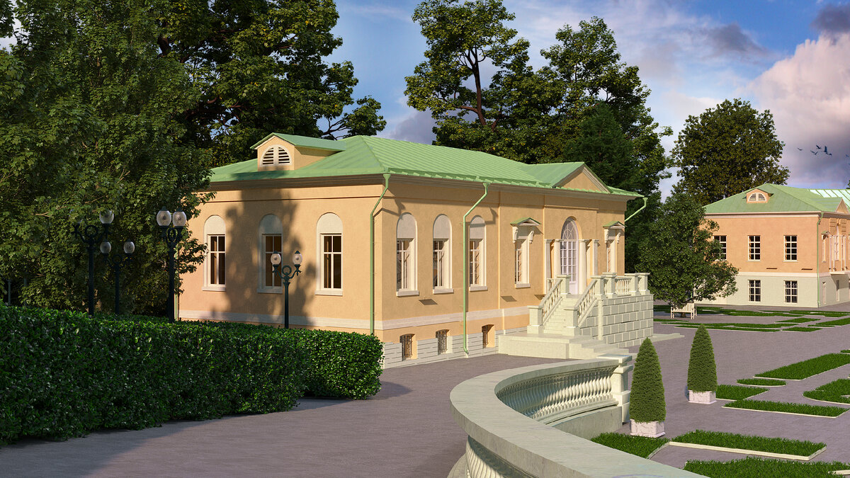 Виртуализация усадьбы Введенское 