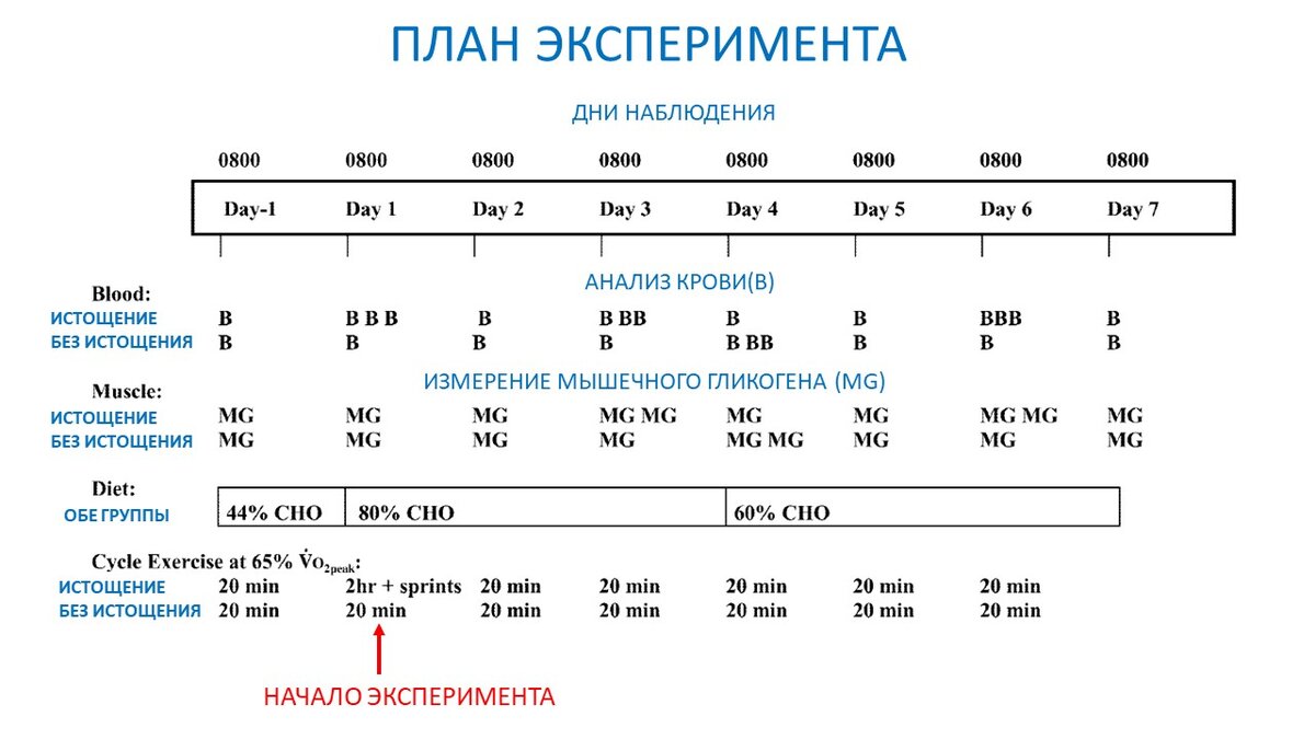 Рисунок 1. Схема нагрузок, питания и измеряемых параметров для двух групп.