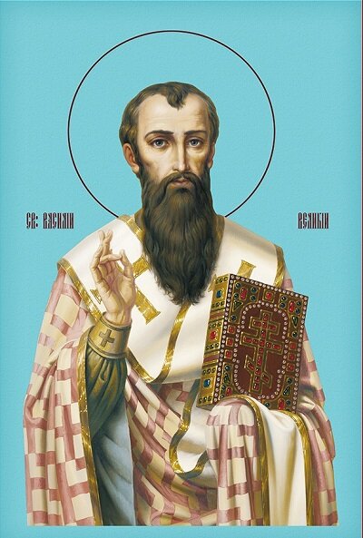 Святитель Василий Великий, архиепископ Кессарии Каппадокийской. 