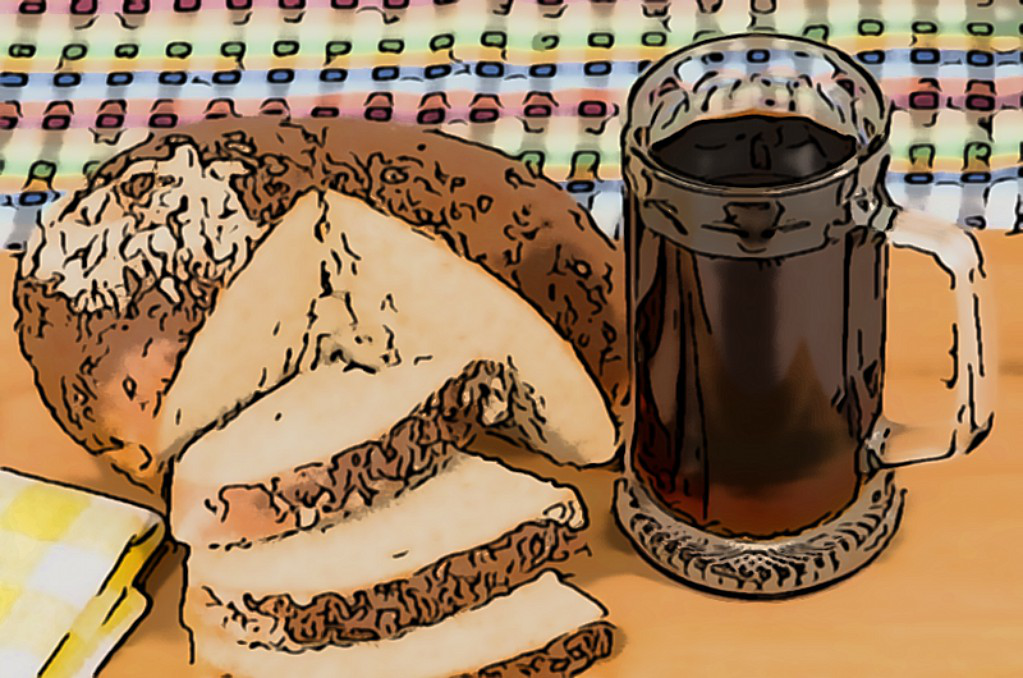 Квас из экстракта сухого хлебного кваса