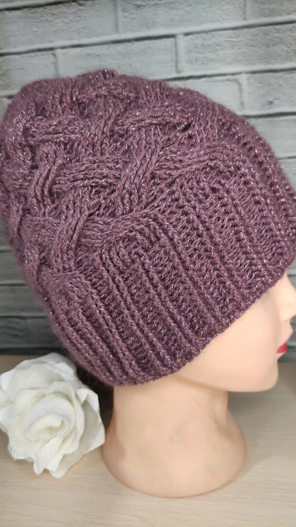 НО! Шапка шикарная получилась!