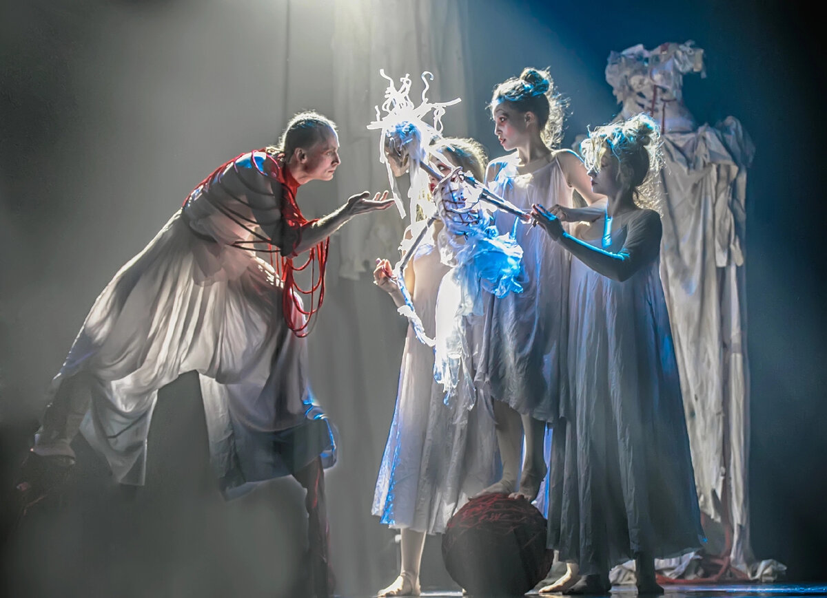 Сцены из спектакля «Синяя Борода», фото Рязанского театра кукол
