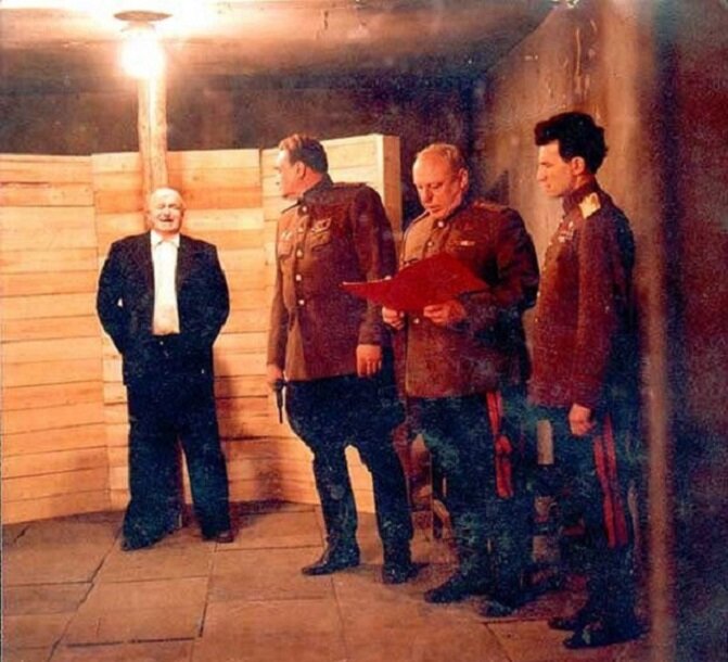 Расстрел Л.П. Берия в представлении художника